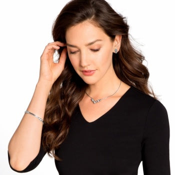 Brighton Infinity Sparkle Stud Earrings