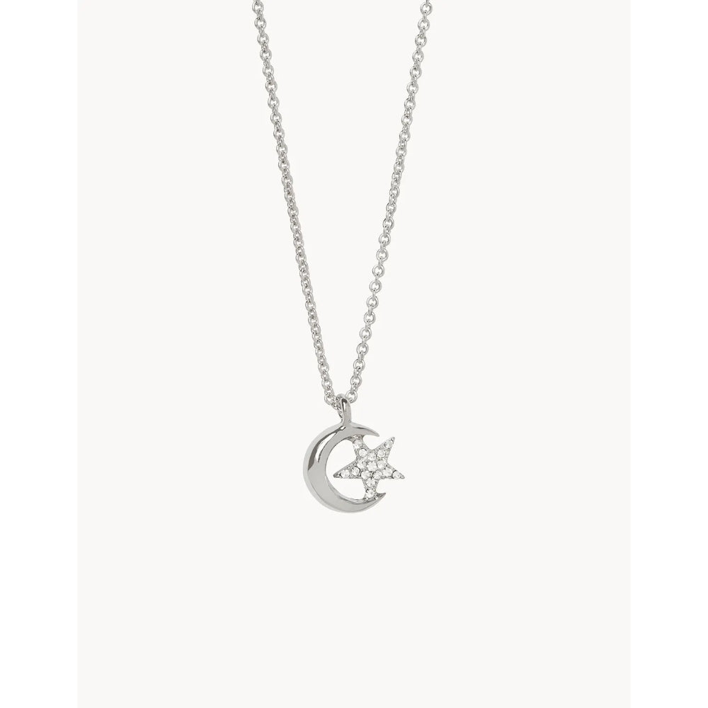 Spartina Sea La Vie Shooting Star Necklace- Silver