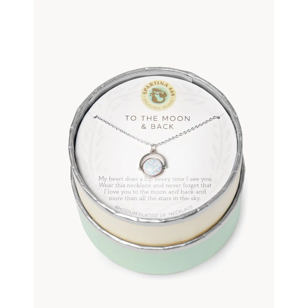 Spartina Sea La Vie To The Moon & Back Reversible Necklace