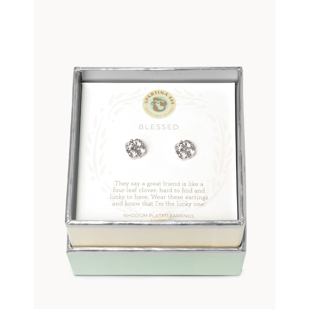 Spartina Sea La Vie Blessed Stud Earrings
