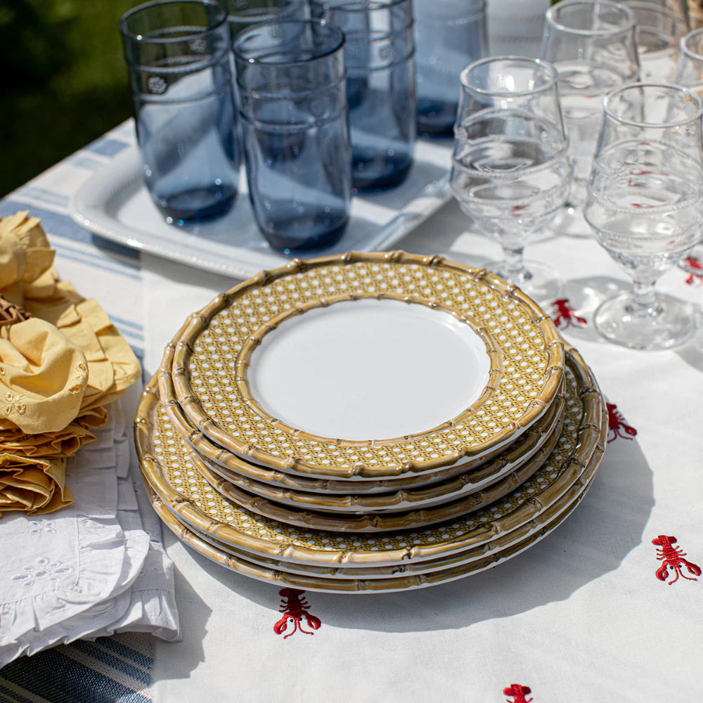 Juliska Bamboo Caning Melamine Salad Plate – Smyth Jewelers
