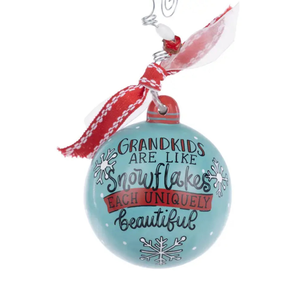 Glory Haus Grandkids Snowflake Ornament
