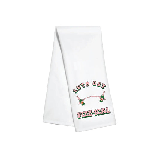Let's Get Fizz-ical Kitchen Towel