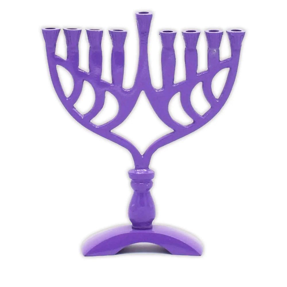 Ner Mitzvah 7.5" Geometric Hannukah Candle Menorah