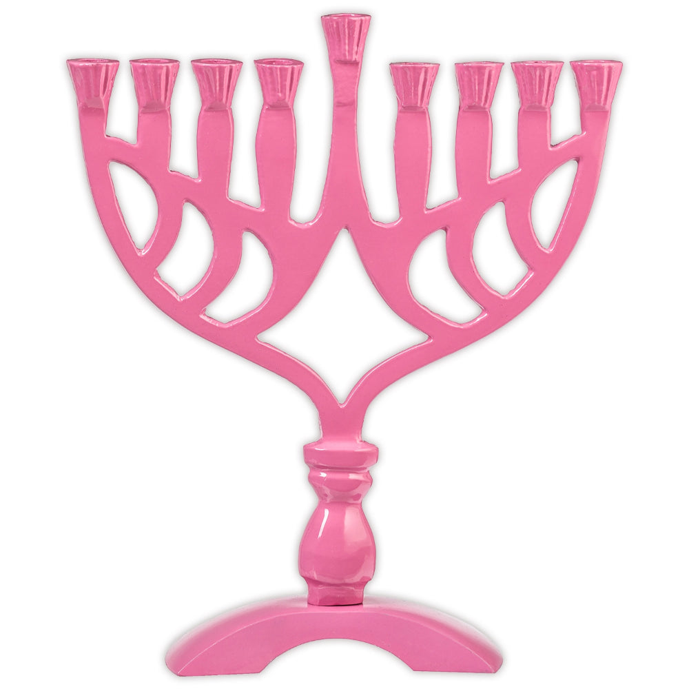 Ner Mitzvah 7.5" Geometric Hannukah Candle Menorah