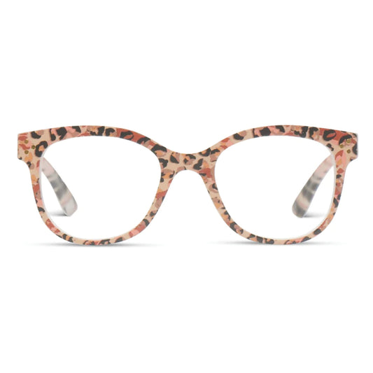 Peepers Blue Light Readers Oasis- Blush Leopard
