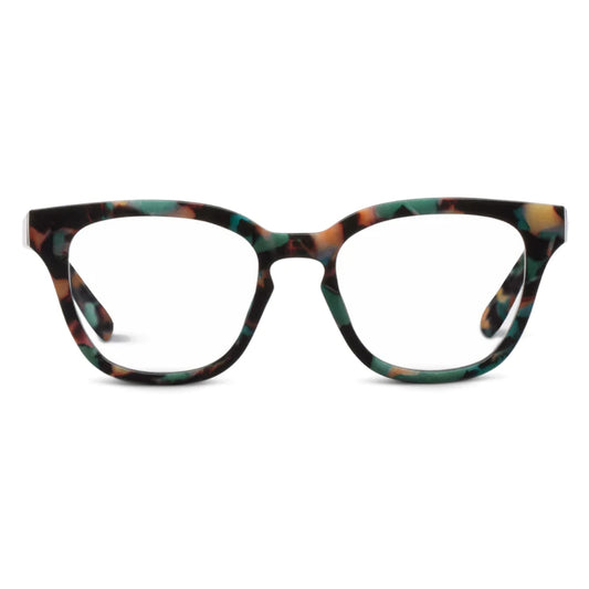 Peepers Blue Light Readers Betsy - Teal Botanico
