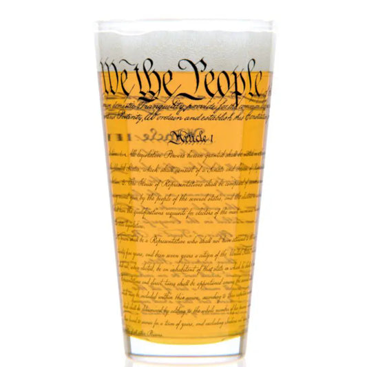 Well Told Constitution Pint Glass