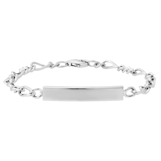 Sterling Silver Children's ID Bracelet