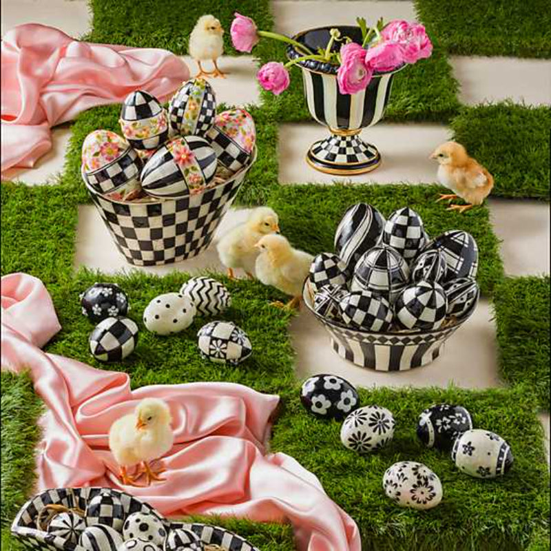 MacKenzie-Childs Courtly Stripe Tabletop Urn