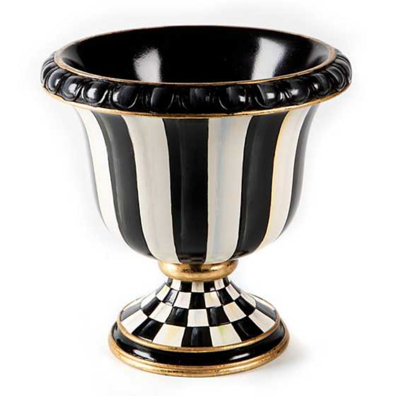 MacKenzie-Childs Courtly Stripe Tabletop Urn