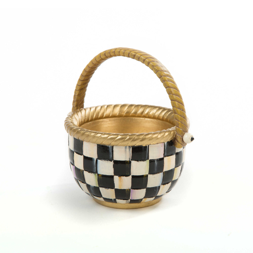 MacKenzie-Childs Courtly Check Basket - Small