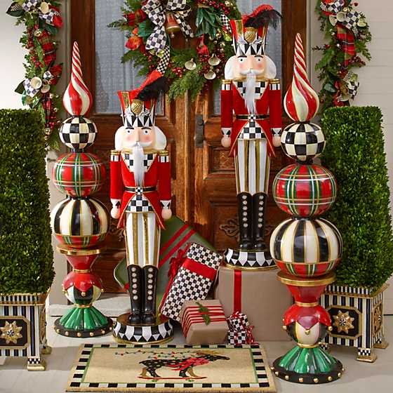 MacKenzie-Childs Castle Guard Trophy Nutcracker - Online Only