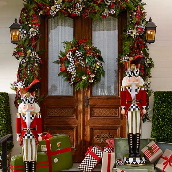 MacKenzie-Childs Castle Guard Trophy Nutcracker - Online Only