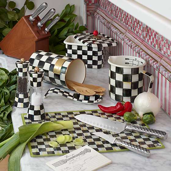 MacKenzie-Childs Courtly Check Cutting Board - Small