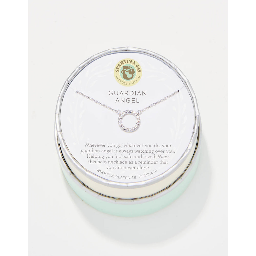 Spartina Sea La Vie Necklace 18" Guardian Angel/Halo