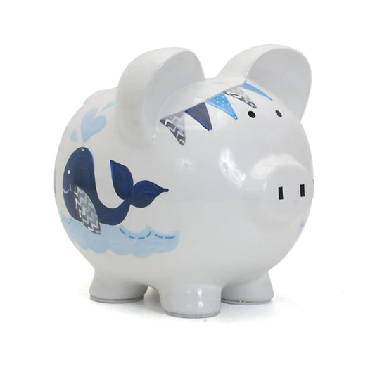 Child to Cherish Whale Piggy Bank