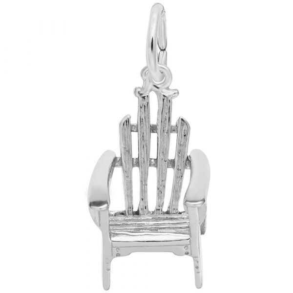 Sterling Silver Adirondack Chair Charm