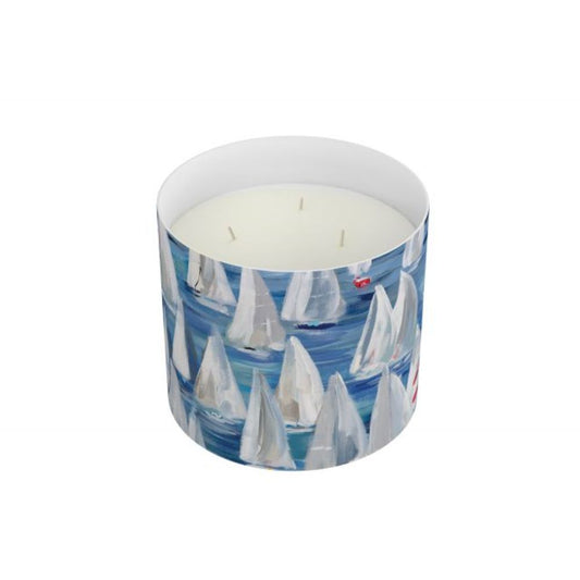 Annapolis Candle Kim Hovell Race Day 3-Wick Candle