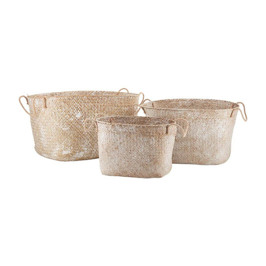 Mud Pie Seagrass Basket