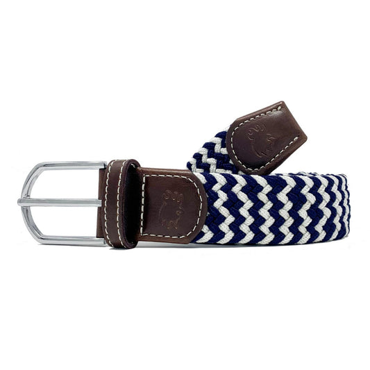Roostas The Cape Cod Two Toned Woven Stretch Belt