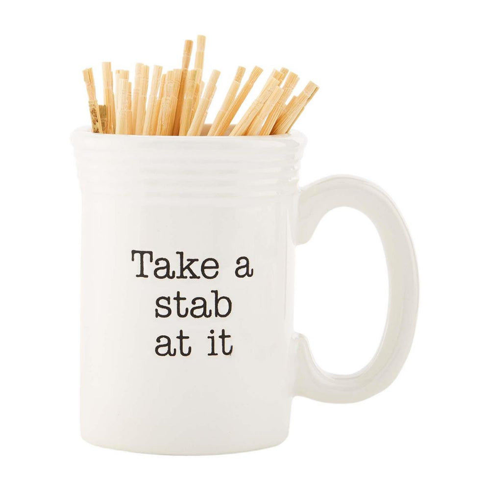 Mud Pie Toothpick Set- Take a Stab At It