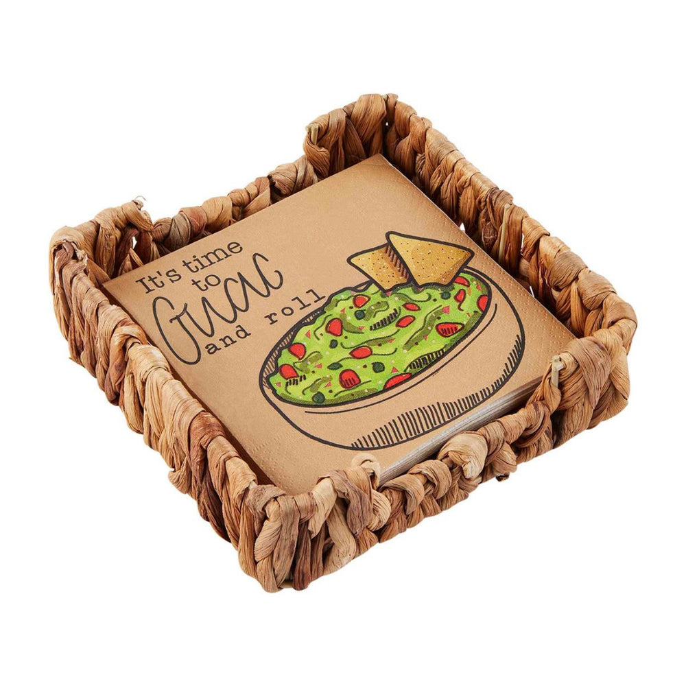 Mud Pie Fiesta Napkin Basket Set
