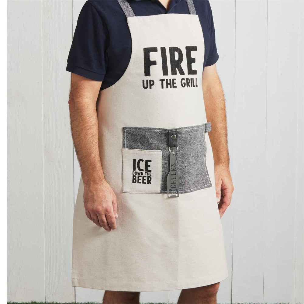 Mud Pie Fire Up The Grill Apron