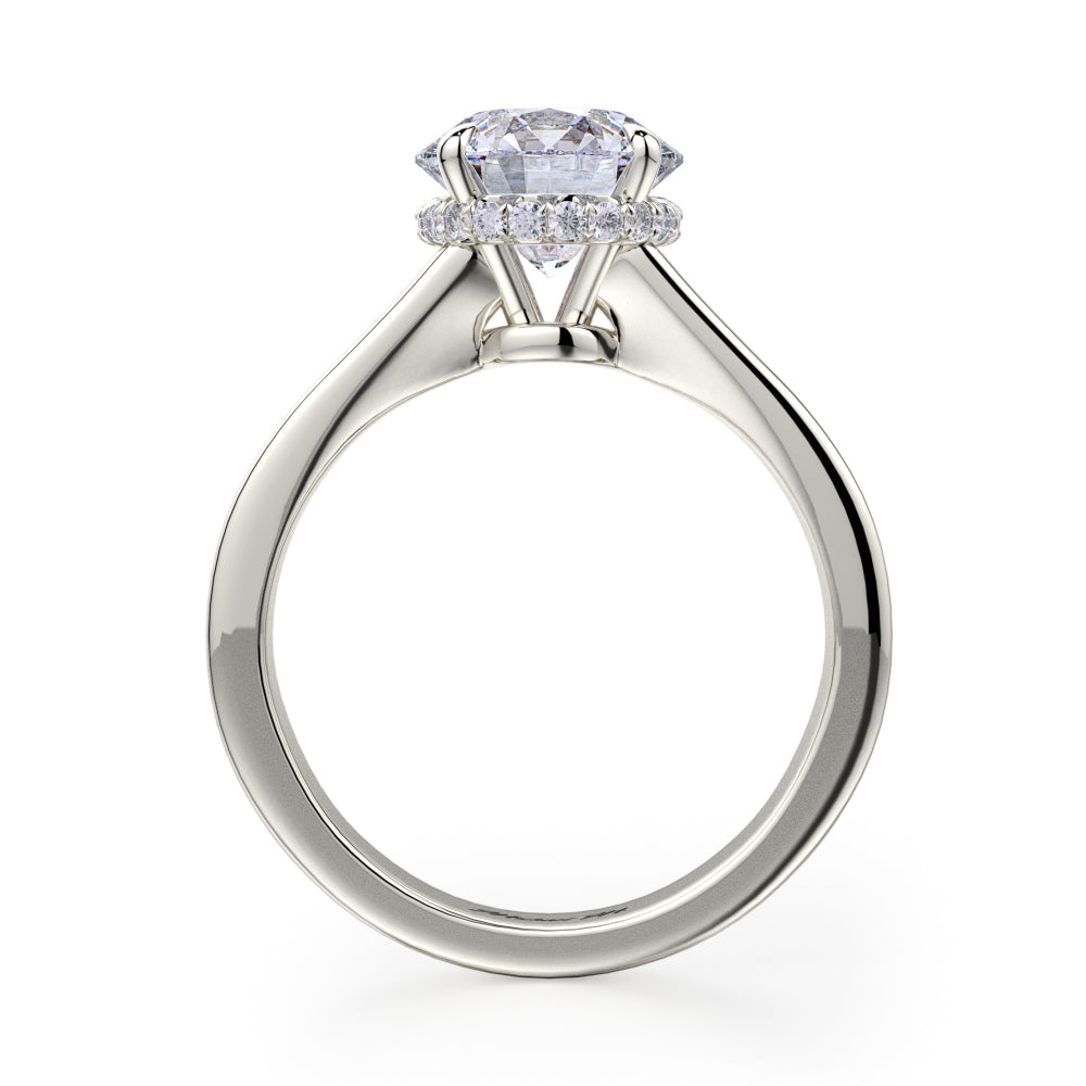 Michael M Crown Engagement Ring