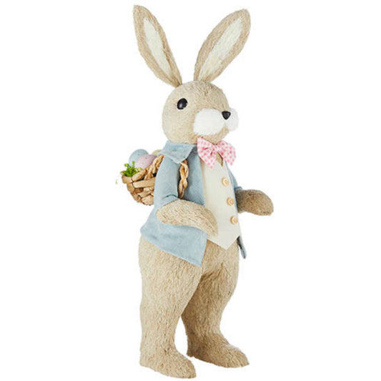 22" Bunny with Basket of Eggs on Back *In-Store Pickup*