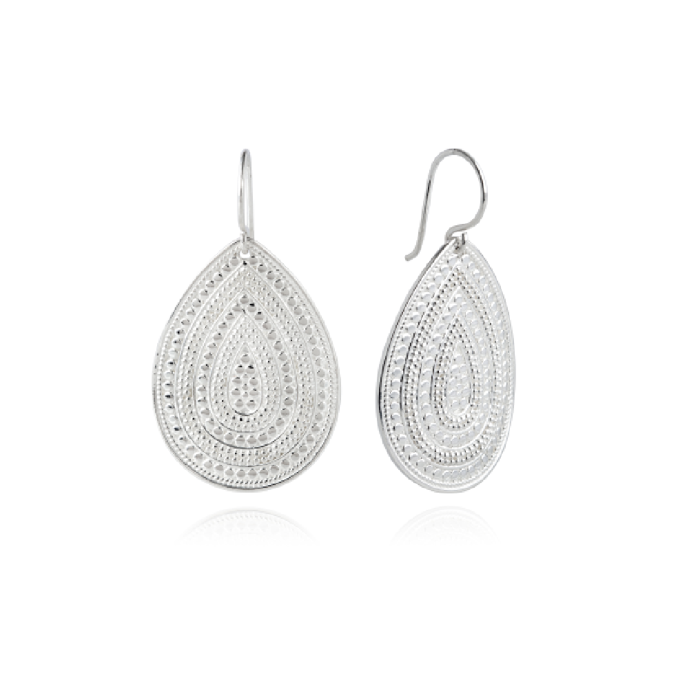Anna Beck Classic Large Dotted Teardrop Earrings