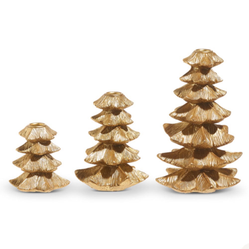 Raz Imports Gold Tree Candle Stick