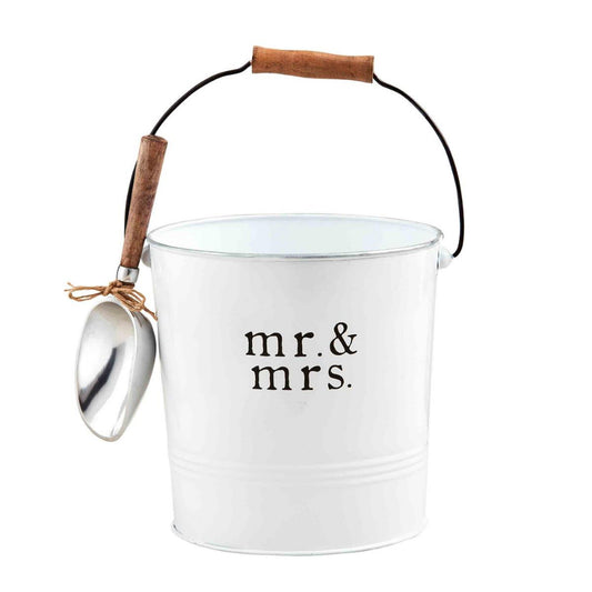 Mud Pie Mr. & Mrs. Ice Bucket
