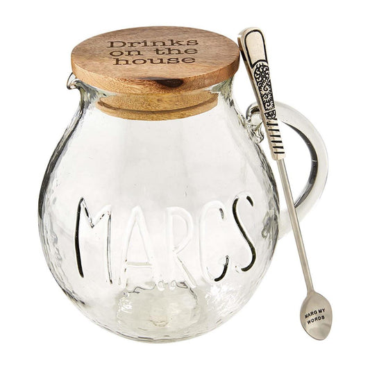 Mud Pie Margarita Pitcher Set - 2-Piece Set