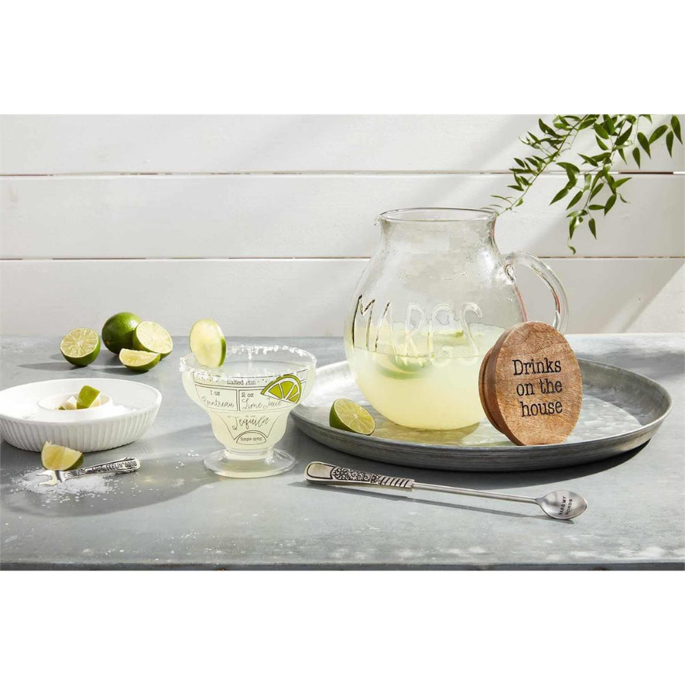 Mud Pie Margarita Pitcher Set - 2-Piece Set