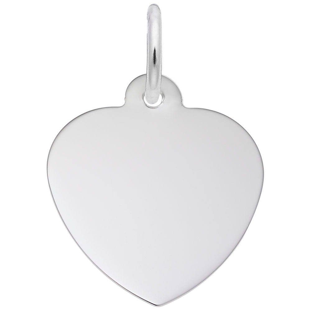 14W Petite Classic Heart Charm
