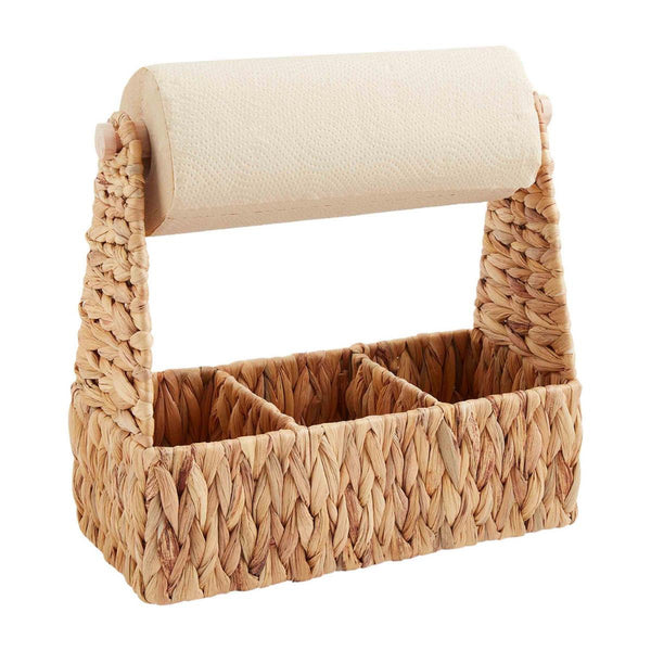 Mud Pie Ciotola Da Portata In Terracotta Con Perline - Bianco - Diametro 30,5 Cm - 5