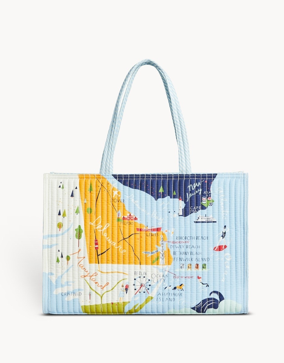 Spartina Bay Dreams Quilted Market Tote – Smyth Jewelers