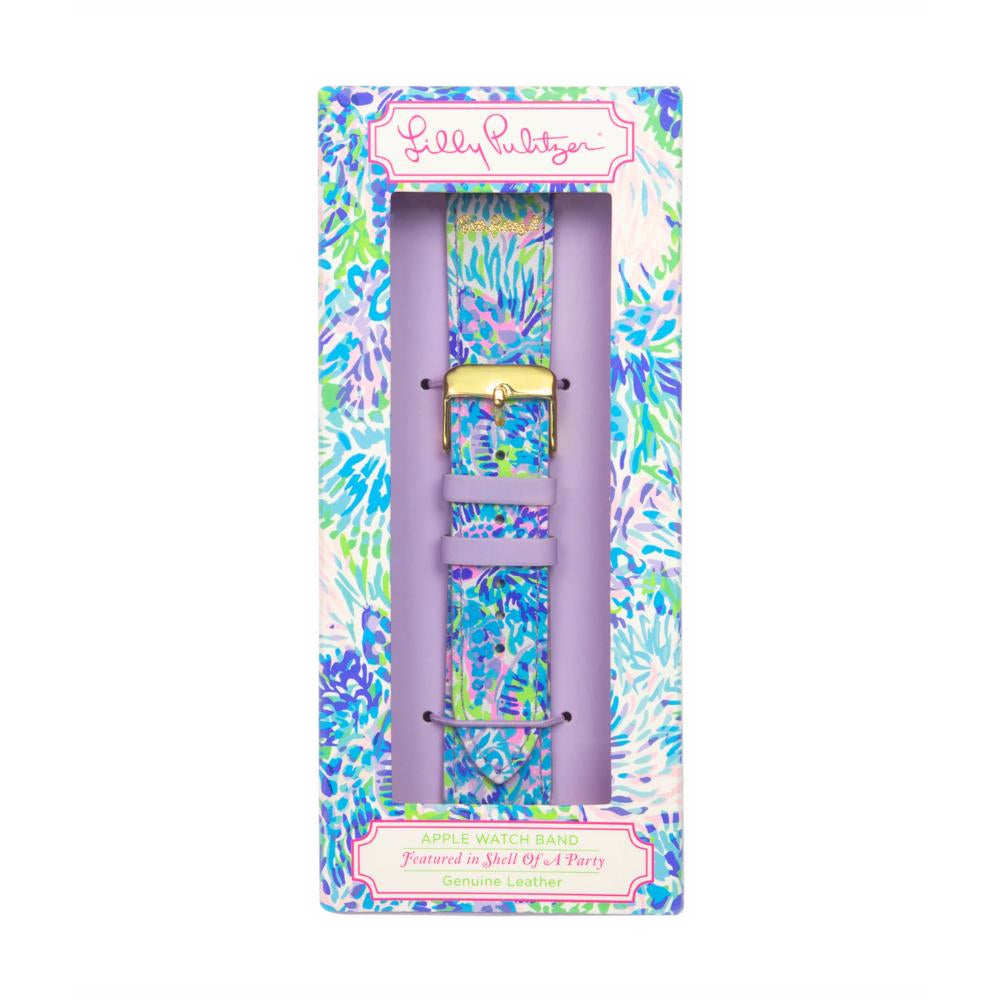 Lilly Pulitzer Apple Watch Band - Leather