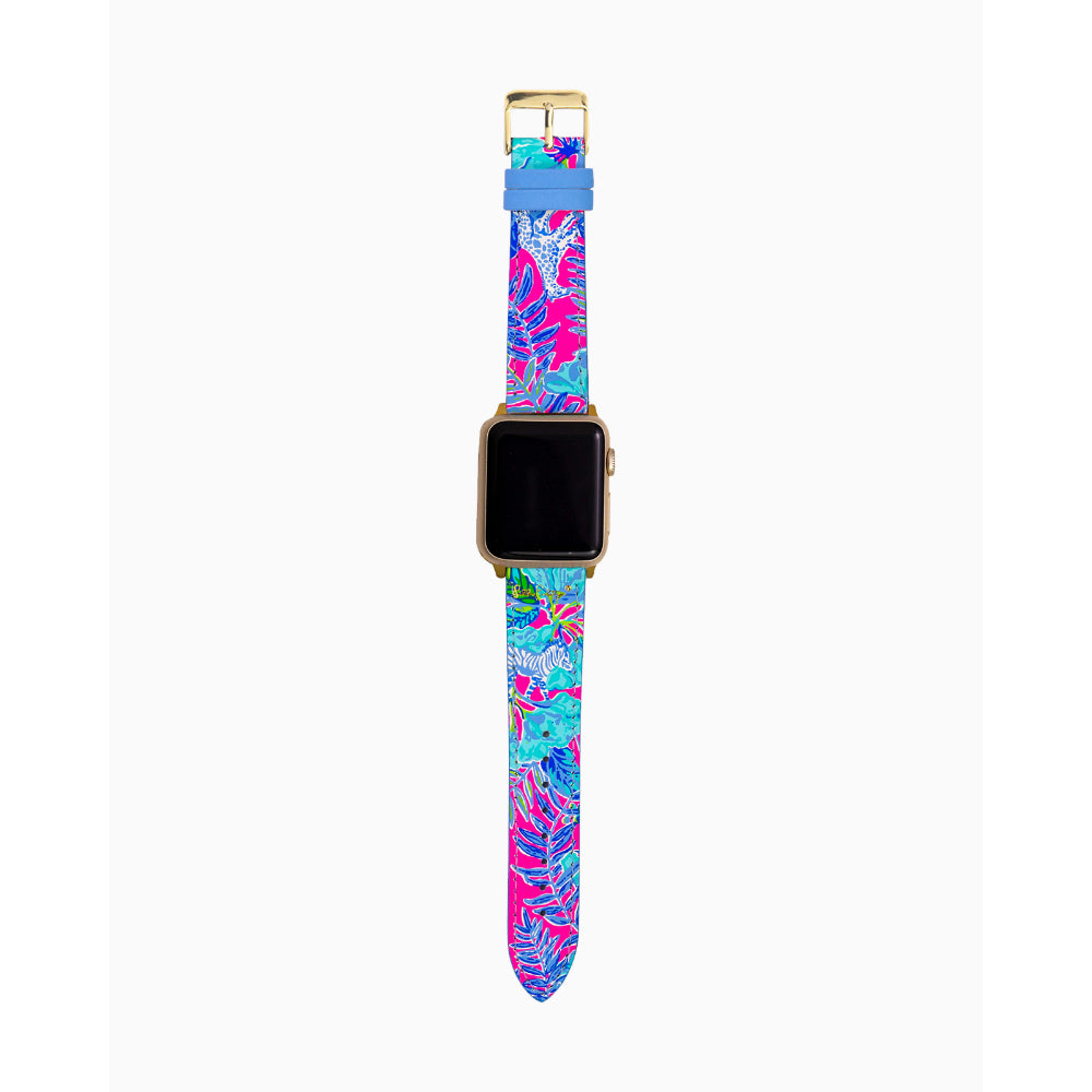 Lilly Pulitzer Apple Watch Band- Lil Earned Stripes