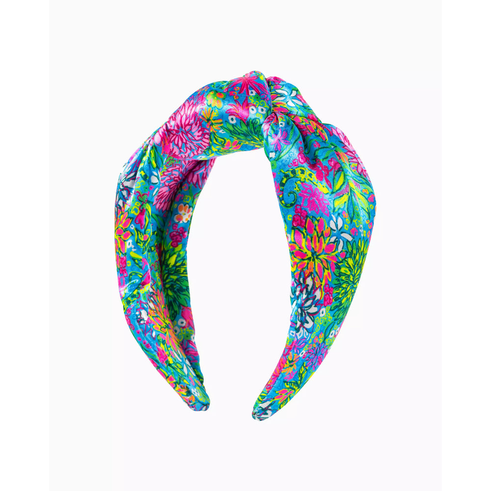 Lilly Pulitzer Wide Knotted Headband- Walking on Sunshine