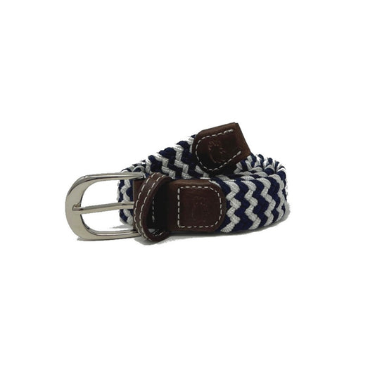 Roostas The Lil' Cape Cod Kid's Chevron Woven Stretch Belt