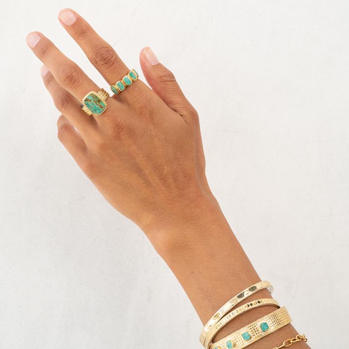 Anna Beck Turquoise Multi-Cushion Ring