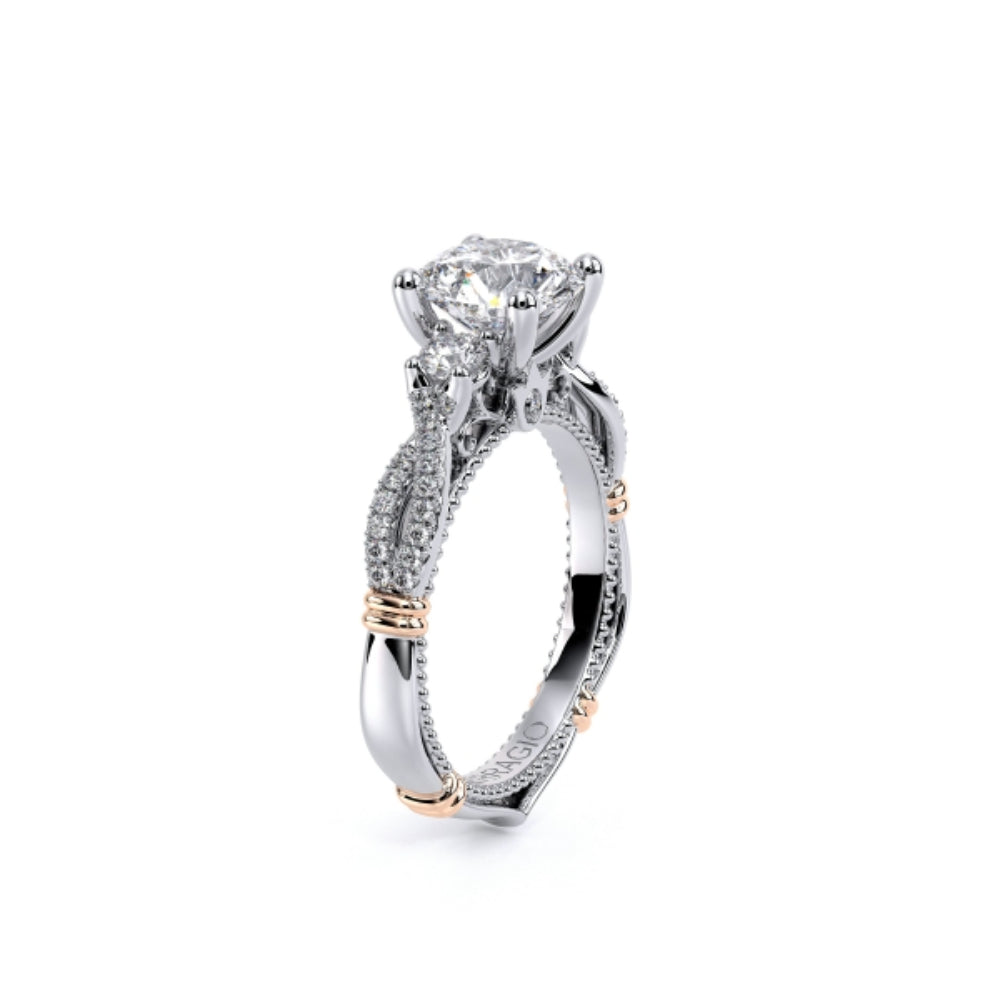 Verragio Parisian 14k 3 Stone Engagement Ring