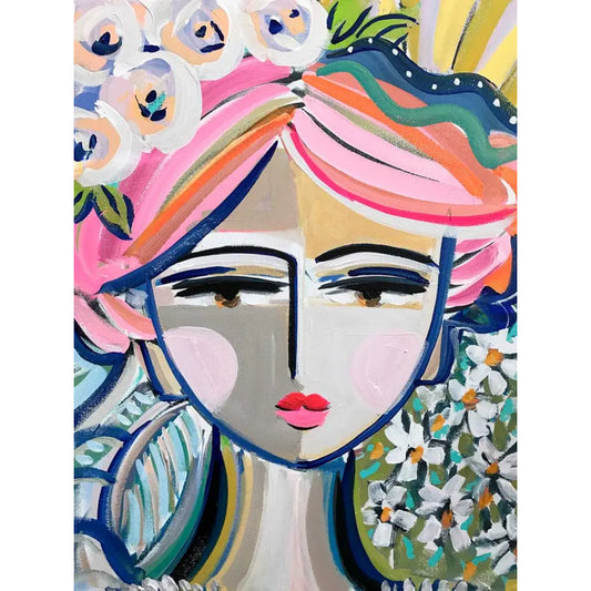 She Is Fierce Stretched Canvas