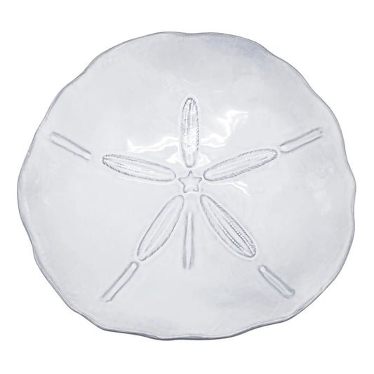 Mariposa Ceramic Sand Dollar Bowl