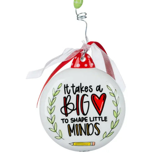 Glory Haus Big Heart Little Minds Puff Ornament