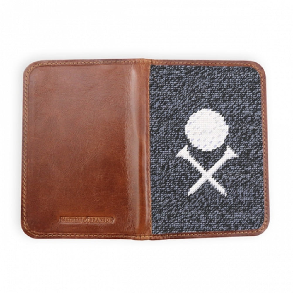 Smathers & Branson Scratch Golf Needlepoint Golf Scorecard Holder
