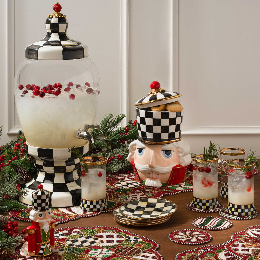 MacKenzie-Childs Jolly Ornaments Table Runner