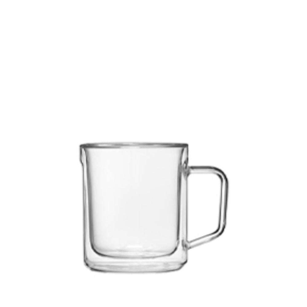 Corkcicle Glass Mug 12 oz Double Pack Clear